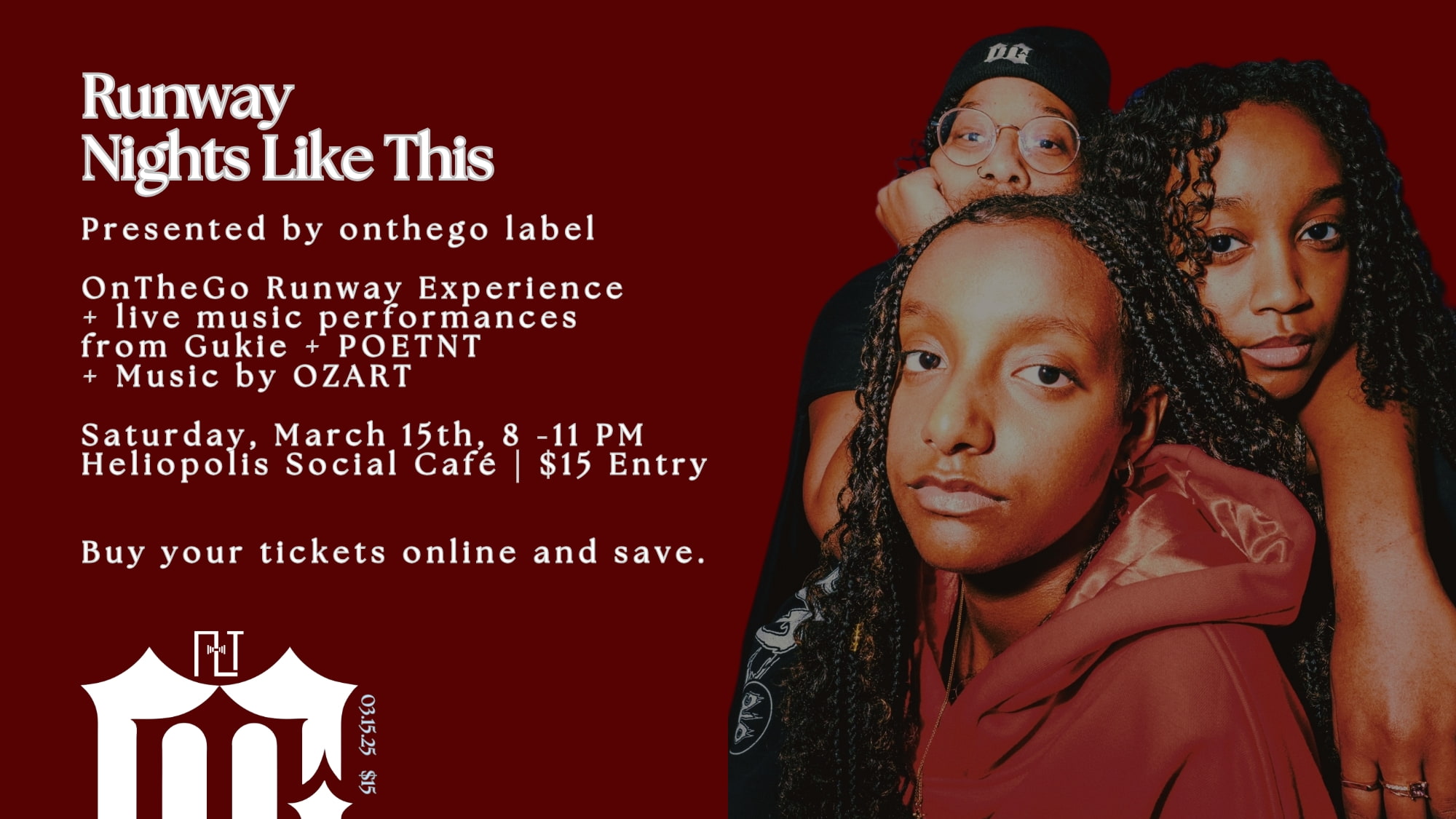 RUNWAY NIGHTS LIKE THIS (Event Cover v2)