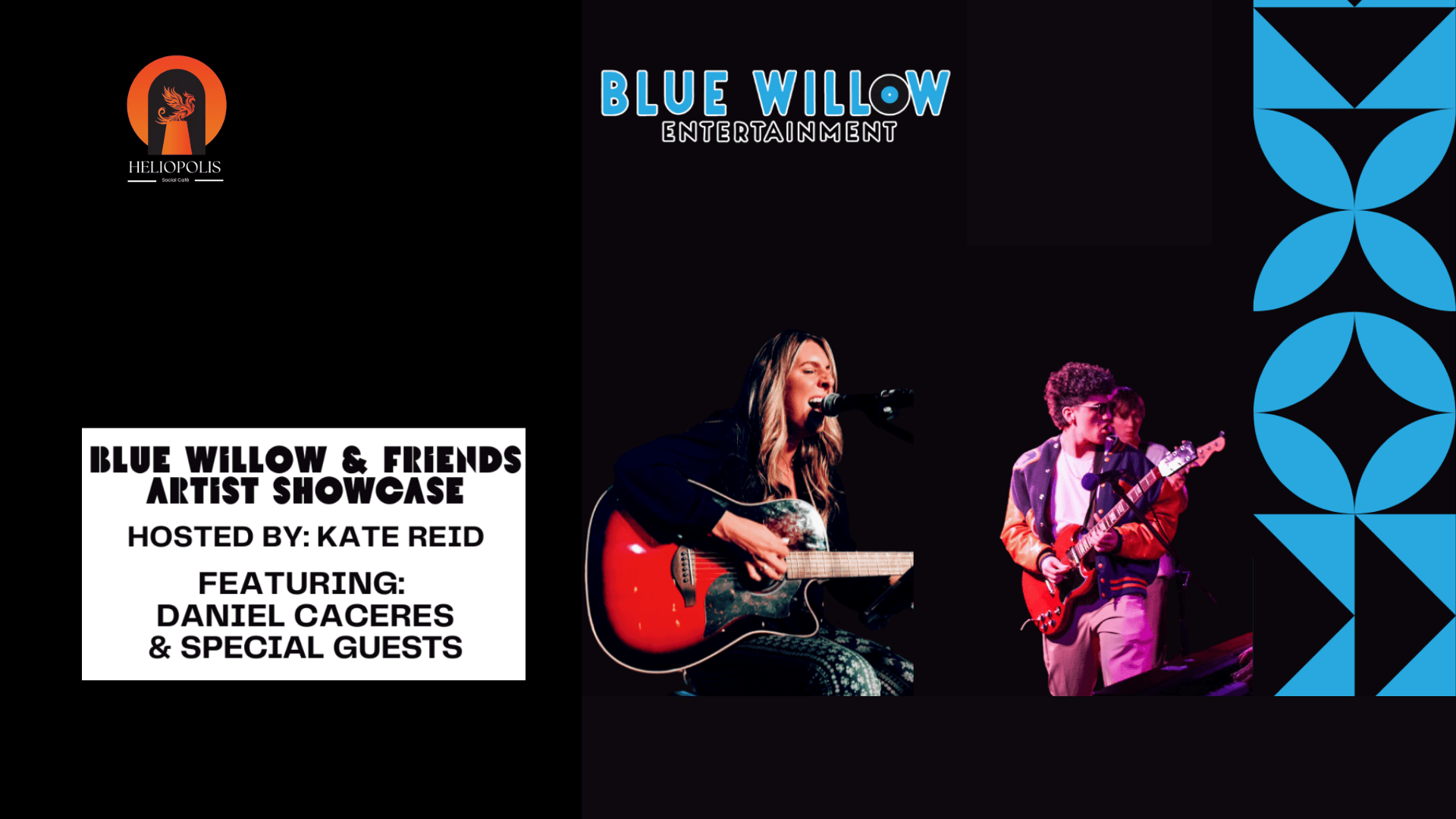 Blue Willow & Friends Artist Showcase June 5