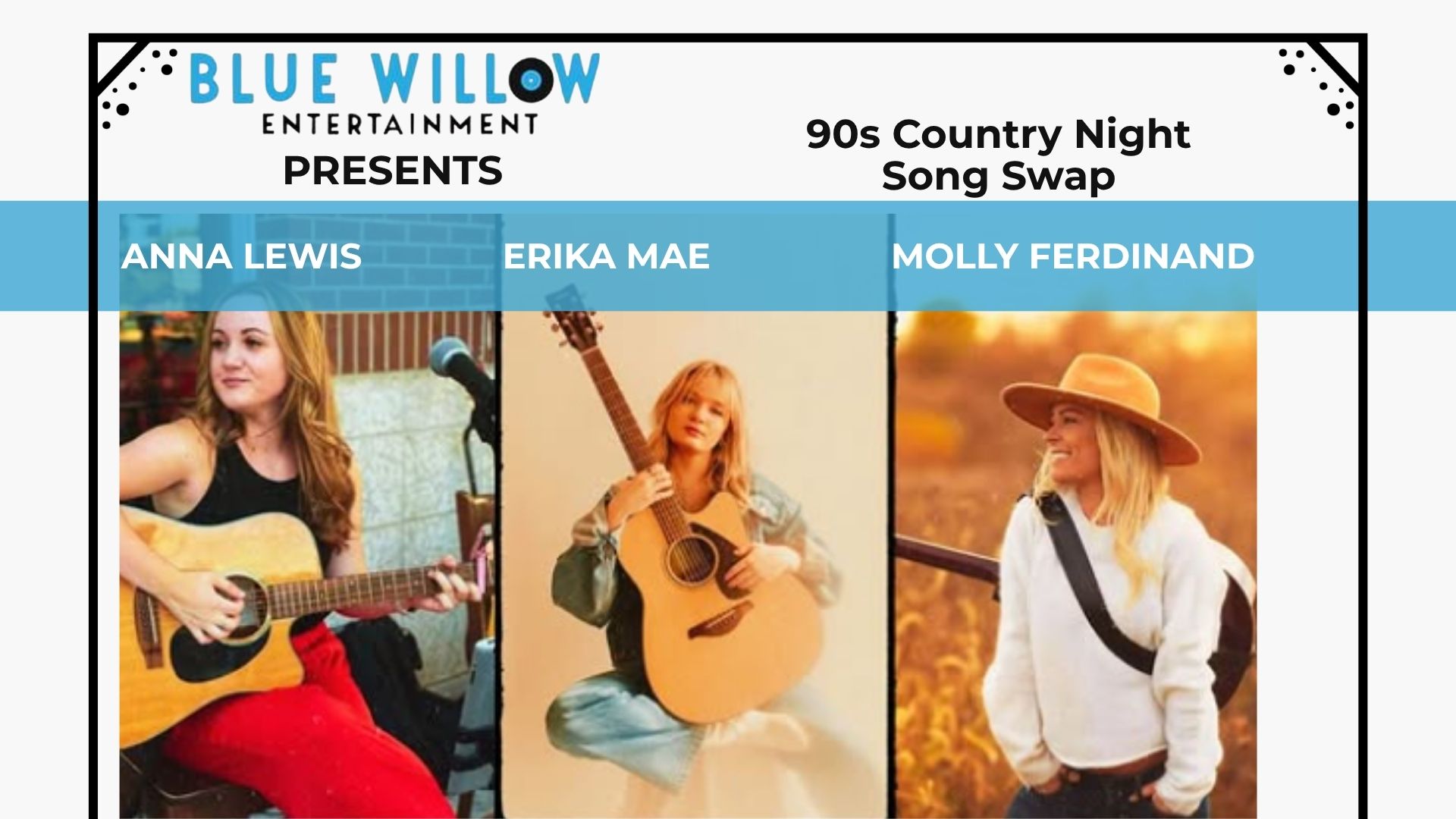 Blue Willow 90s Country Night