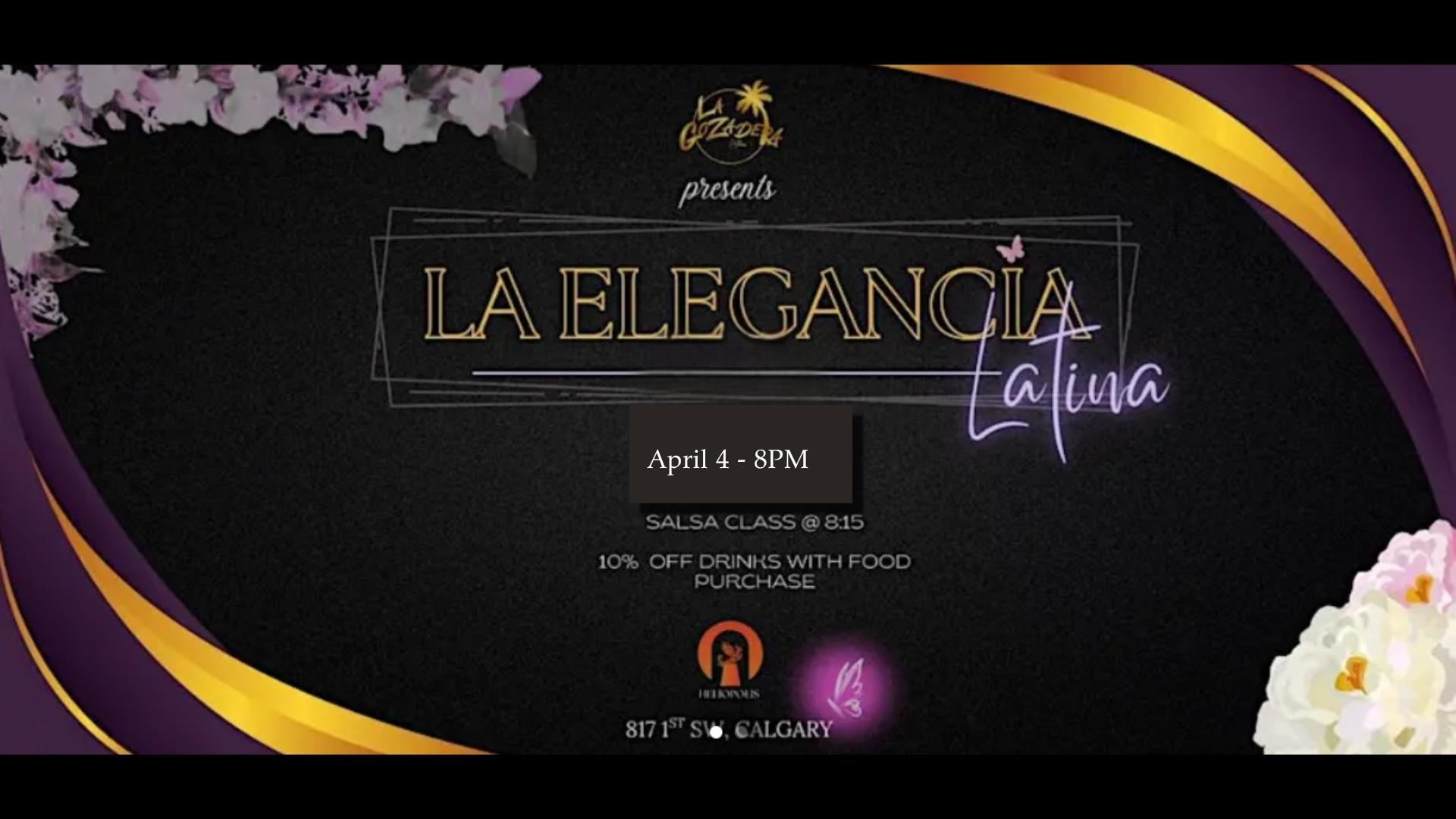 Salsa-Bachata-La Elegancia - Heliopolis