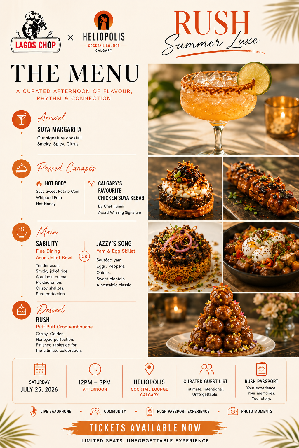 African cuisine brunch by LagosChops at Heliopolis
