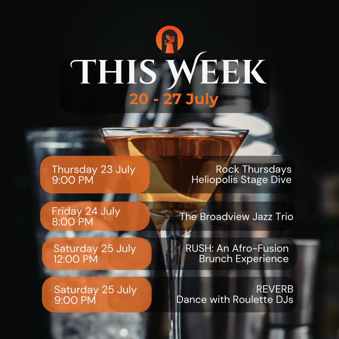 Events at Heliopolis