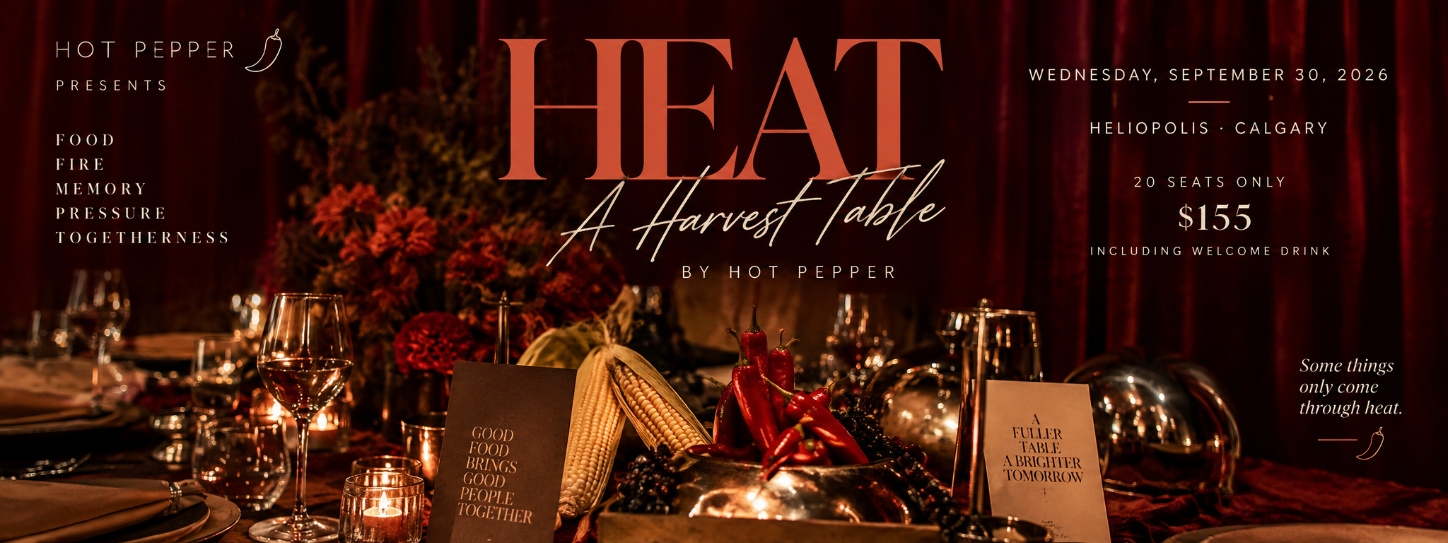 Heat A Harvest Table Private Dinner